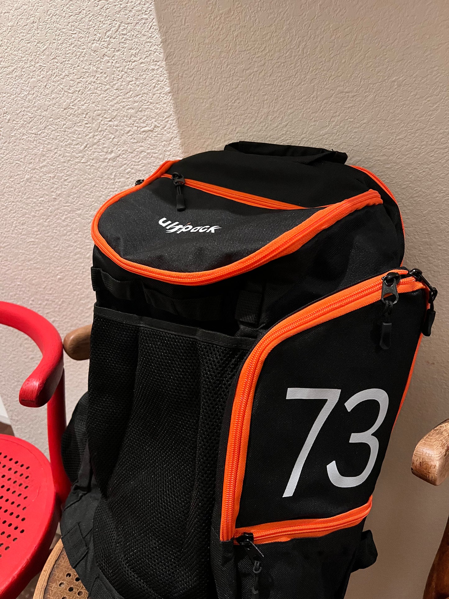 Customizable Ultimate Frisbee Backpack-Add Your Team Logo or Number!