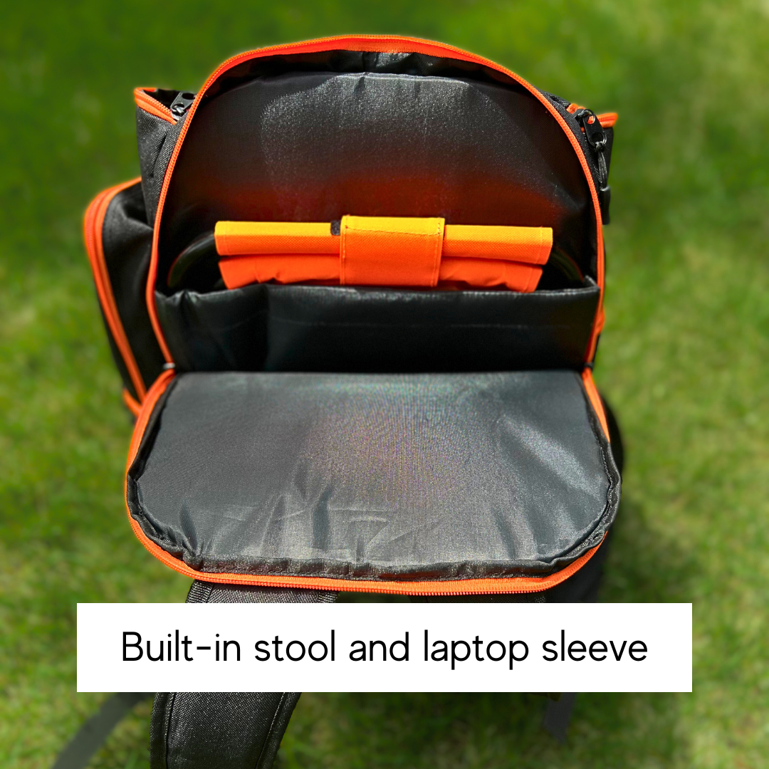 Ultimate top frisbee backpack